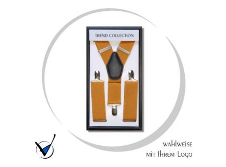 Hosenträger elastisch - Farbe 8, GOLD