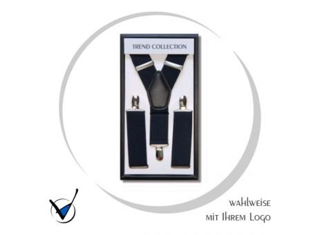 Hosenträger elastisch - Farbe 13, NAVY