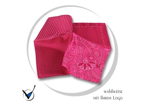 Einstecktuch 4 in Einem, Magenta