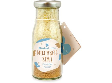 DIY Flasche - Milchreis Zimt