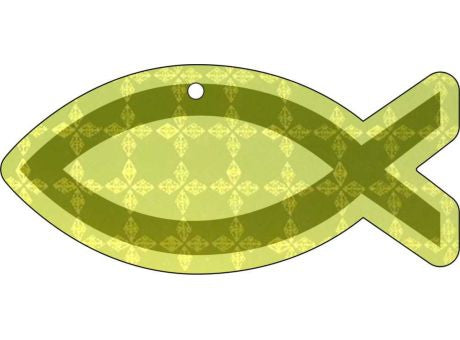 Anhänger A-12 Fisch 84 x 39 mm