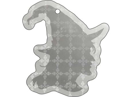 Anhänger A-14 Hexe seitlich 55 x 61 mm