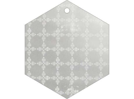 Anhänger A-20 Sechseck 47 x 55 mm