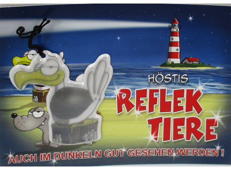 Trägerkarte für reflektierende Anhänger
