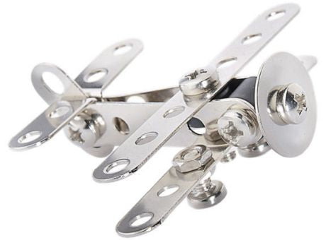Metal Kit Doppeldecker Bausatz