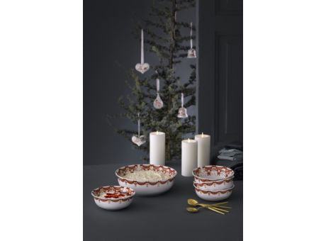 Björn Wiinblad Weihnachtsschale rot 24cm