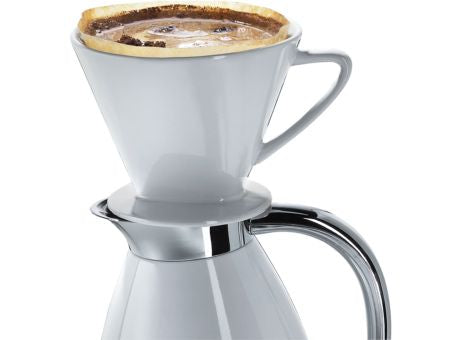 Cilio Kaffeefilter mit Stutzen Gr.4 weiß