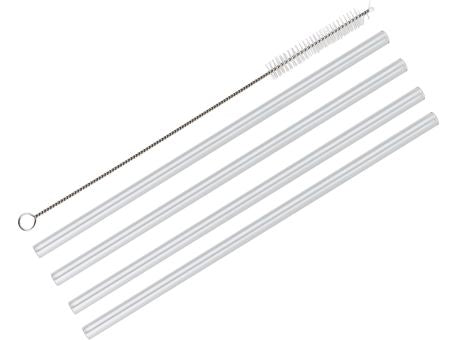 Cilio Glastrinkhalme VETRO 4er Set gerade