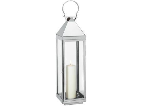 Cilio Laterne VILLA 70cm Edelstahl poliert