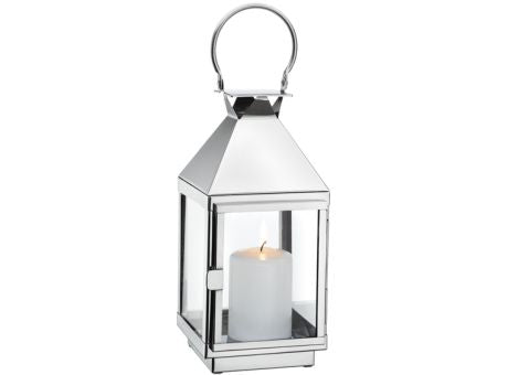 Cilio Laterne VILLA 38cm Edelstahl poliert