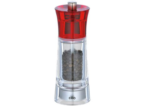 Cilio Pfeffermühle GENOVA 14cm rot