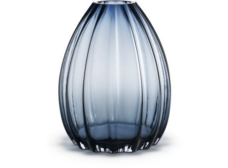 Holmegaard 2Lips Vase blau 34cm