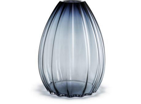 Holmegaard 2Lips Vase blau 45cm