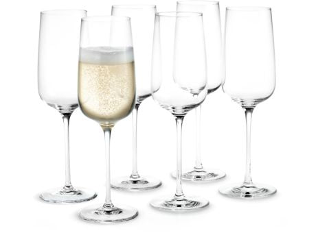 Holmegaard Bouquet Champagnerglas 6er Set 29cl
