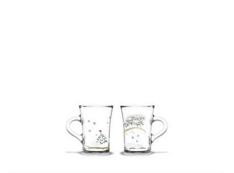Holmegaard Christmas Weihnachtshotdrink Glas 2017 2er Set 24cl