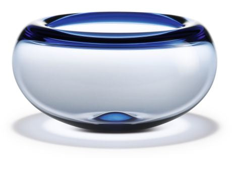 Holmegaard Provence Glasschale blau 19cm