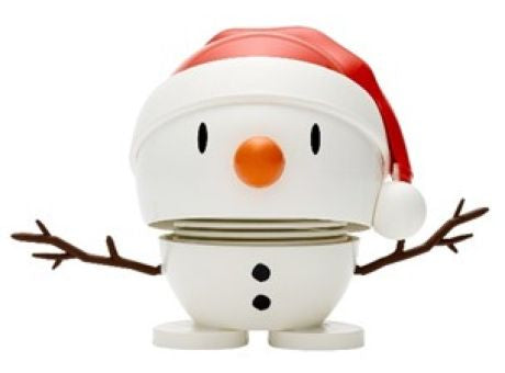 Hoptimist Small Santa Snowman Weiß