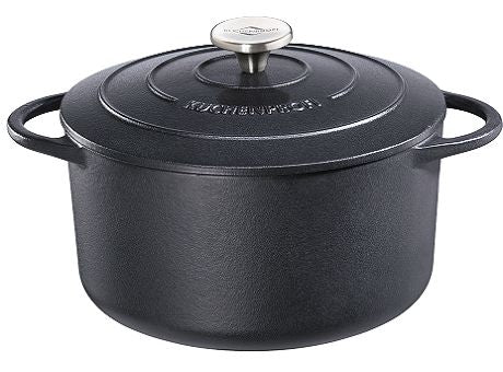 Küchenprofi Bratentopf rund 22cm schwarz