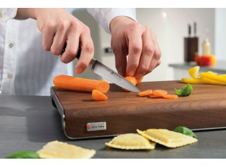 Wüsthof CLASSIC IKON Aufschnittmesser mit Wellenschliff 14cm