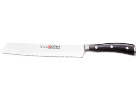 Wüsthof CLASSIC IKON Brotmesser mit Wellenschliff 20cm