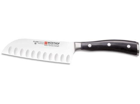 Wüsthof CLASSIC IKON Santoku mit Kullenschliff 14cm