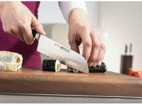 Wüsthof CLASSIC IKON Santoku mit Kullenschliff 17cm
