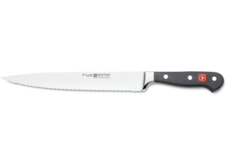 Wüsthof CLASSIC Schinkenmesser mit Wellenschliff 23cm