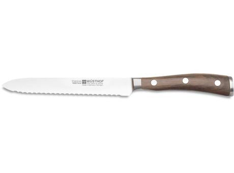 Wüsthof IKON Aufschnittmesser mit Wellenschliff 14cm