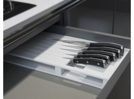 Wüsthof Schubladeneinsatz Kunststoff weiss für 7 Teile
