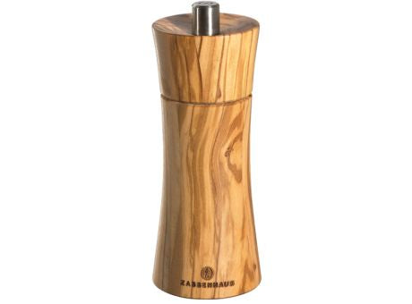 Zassenhaus Pfeffermühle Frankfurt 14cm Olivenholz