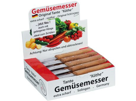 Zassenhaus Gemüse- und Schälmesser Tante Käthe Buche