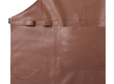 Zassenhaus Latzschürze Leder cognac