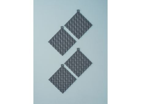 RIG-TIG HOLD-ON Topflappen 2 Stck grey