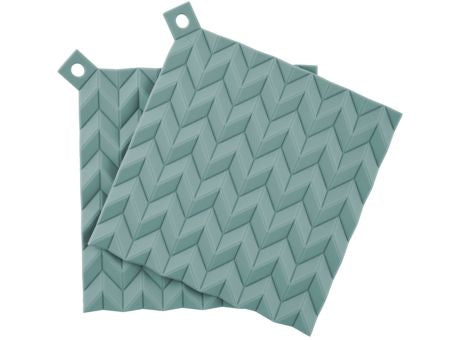 RIG-TIG HOLD-ON Topflappen 2 Stck dusty green
