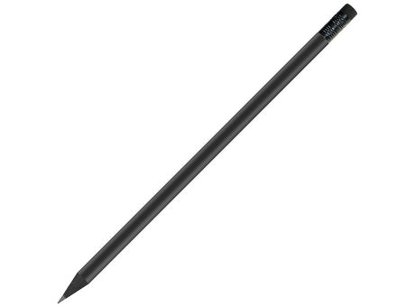 Bleistift, schwarzer Bleistift mit Radierer