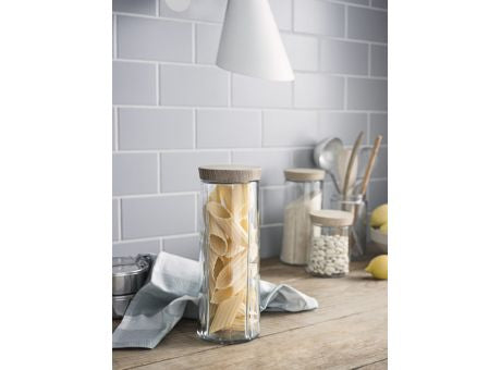 Rosendahl Grand Cru Aufbewahrungsglas mit Deckel aus Eiche 2,0L