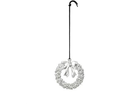 Rosendahl Weihnachten Christbaumanhänger Weihnachtskranz silber