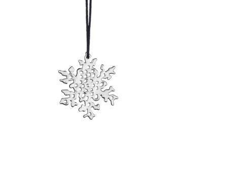 Rosendahl Weihnachten Christbaumanhänger Schneeflocke silber