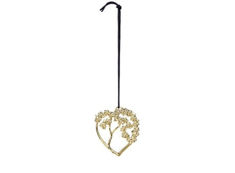 Rosendahl Weihnachten Christbaumanhänger Blumenbaum gold