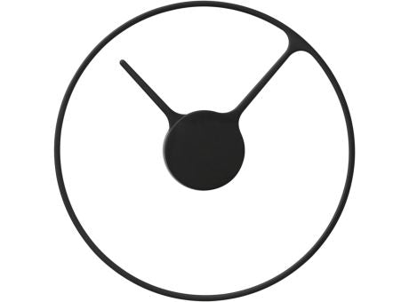 Stelton Time Wanduhr D: 30 cm gross black