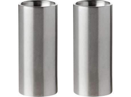 Stelton Arne Jacobsen Salz & Pfefferstreuer Set 6,5 cm