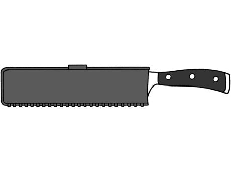 Wüsthof Klingenschützer mit Magnet bis 26cm und 3,5cm breite