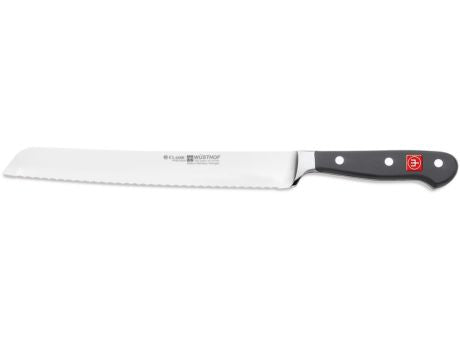 Wüsthof CLASSIC Brotmesser mit Präzisions-Doppelwelle 23cm