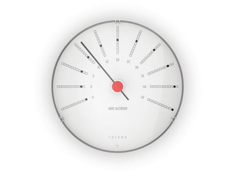 Arne Jacobsen Wetterstation Bankers Thermometer Ø12cm