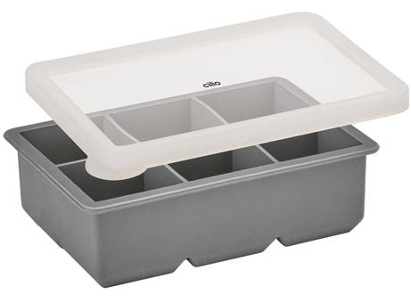 Cilio Eiswürfelform BLOCKS 6er Set cool grey