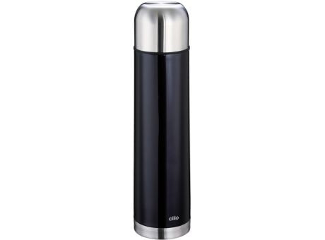 Cilio Isolierflasche COLORE 1 0L metallic schwarz