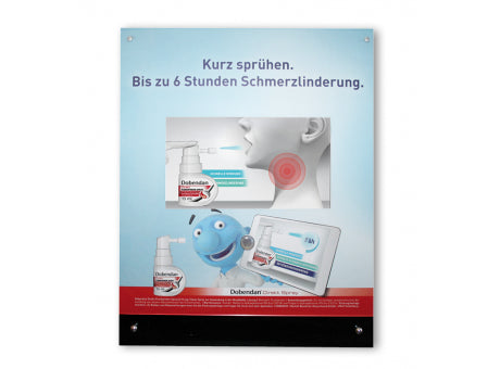 Thekenaufsteller Acryl 7 Inch
