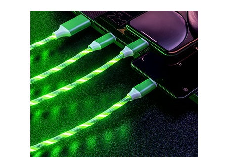 Ladekabel "LEDflow Cable 3in1“