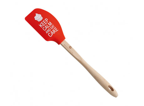 Zassenhaus Teigschaber Keep Calm Buche 30,5cm
