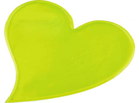 RFX™ S-12 Reflektierender Herz PVC-Aufkleber L
